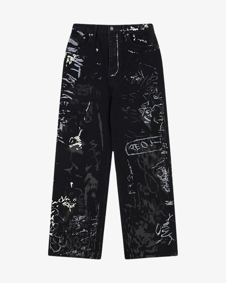 "CABALEIRA" Pant - Y - SIDE - y2k - streetwear - opium - knit - zipups