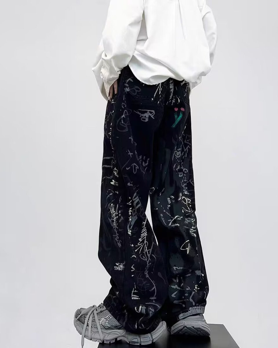 "CABALEIRA" Pant - Y - SIDE - y2k - streetwear - opium - knit - zipups