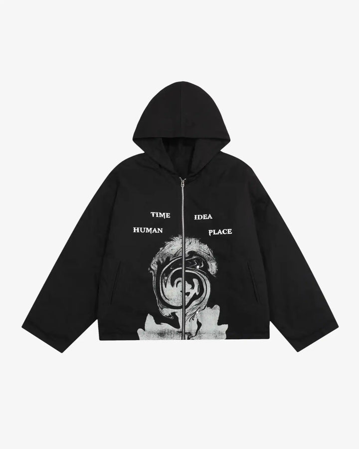 "SOUL" Zip-Up