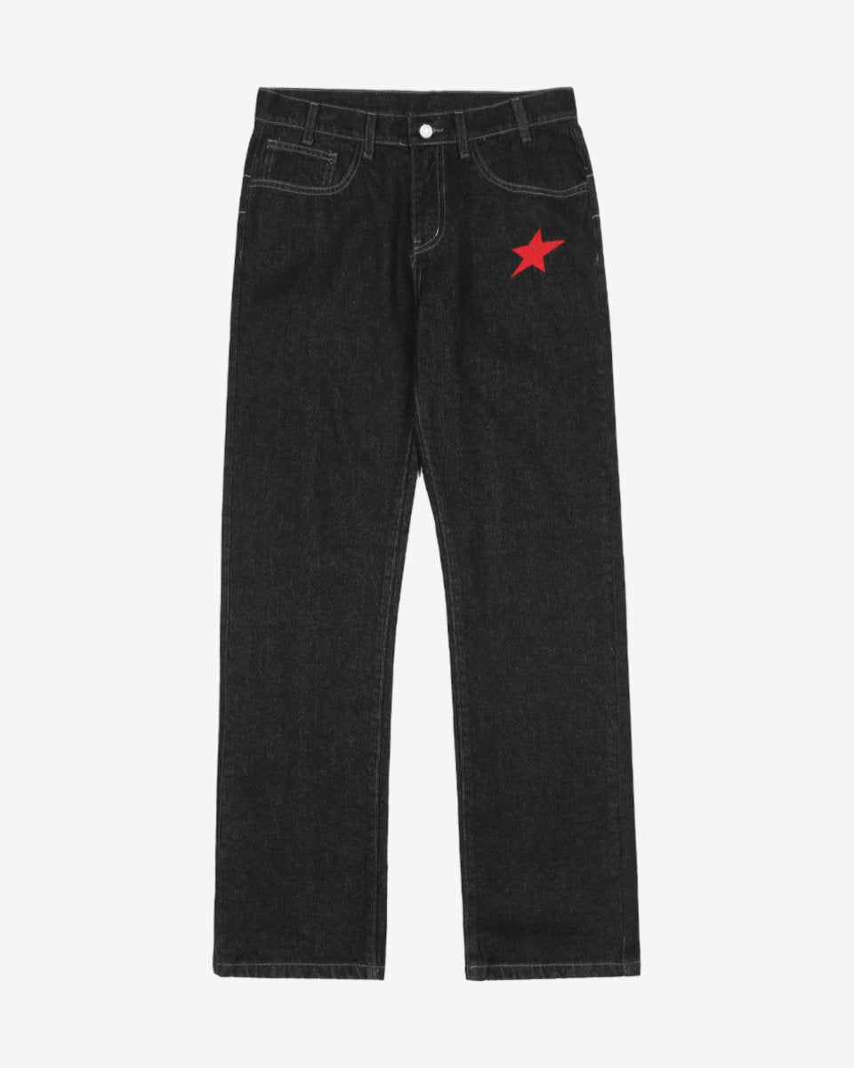 "COWBOY" Pant - Y - SIDE - y2k - streetwear - opium - knit - zipups