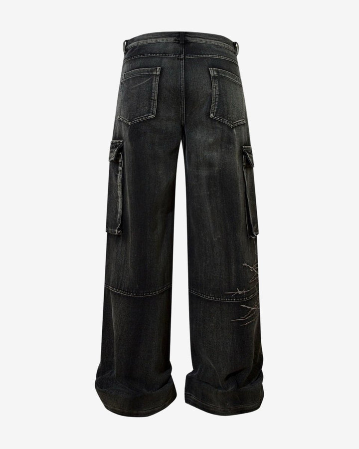 "DUSK" Pant - Y - SIDE - y2k - streetwear - opium - knit - zipups