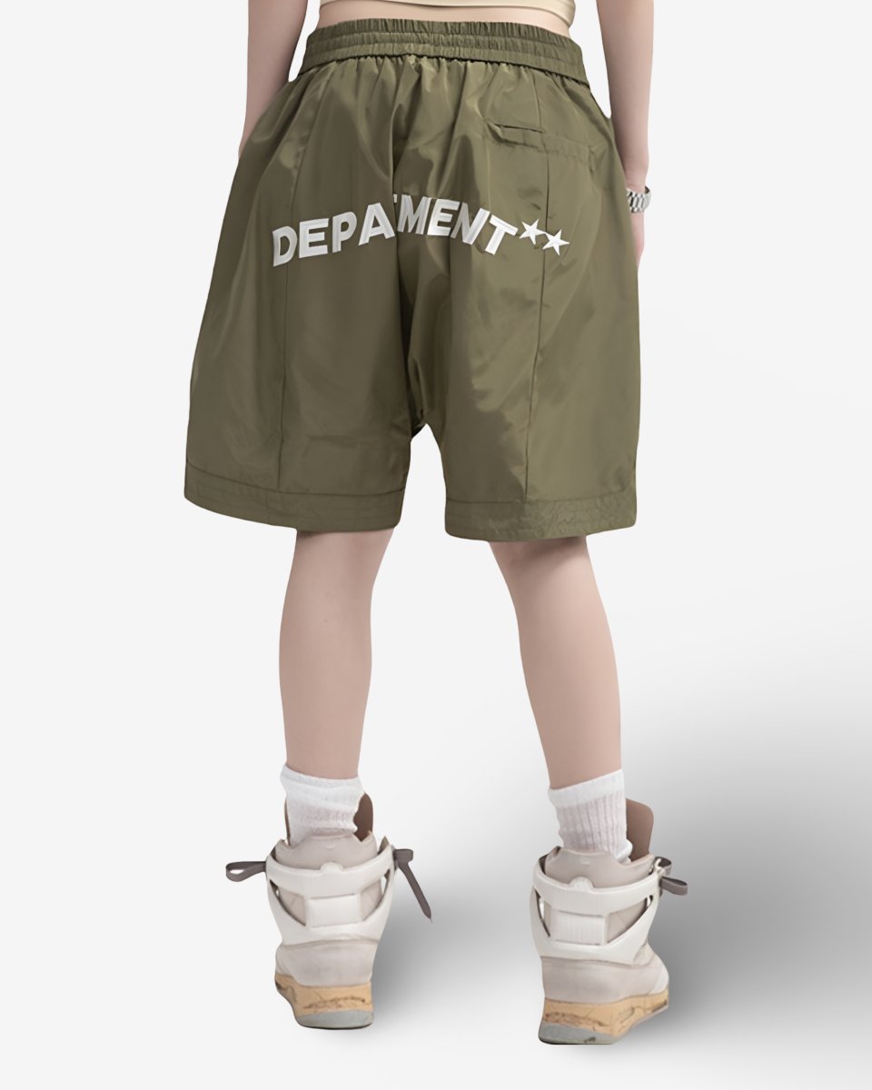 "EDITORIAL" Shorts - Y - SIDE - y2k - streetwear - opium - knit - zipups