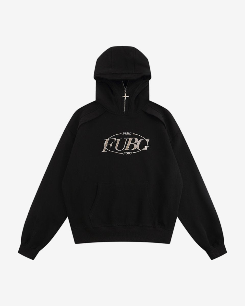 "FUBG" Hoodie - Y - SIDE - y2k - streetwear - opium - knit - zipups