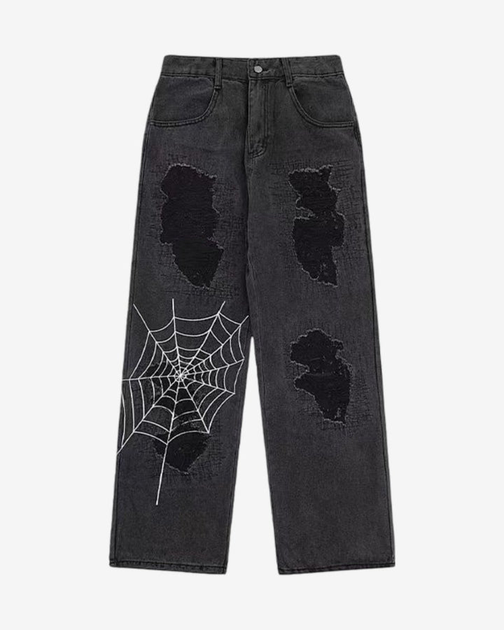 "GARAGE" Pants - Y - SIDE - y2k - streetwear - opium - knit - zipups