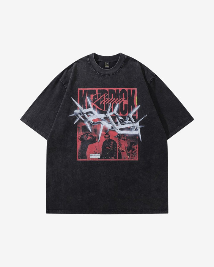 "KENDRICK" T - Shirt - Y - SIDE - y2k - streetwear - opium - knit - zipups