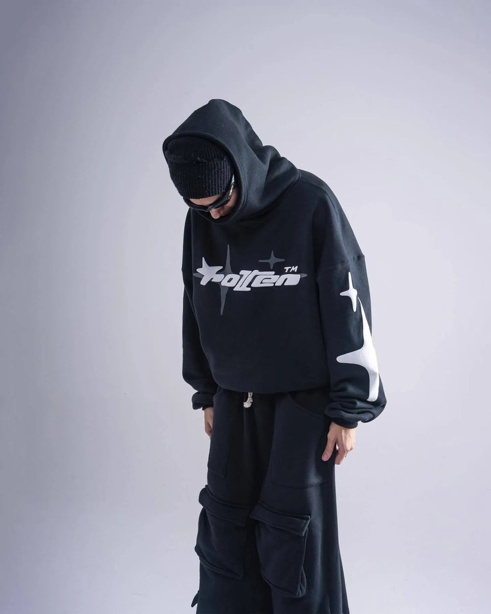 "LAYER" Hoodie - Y - SIDE - y2k - streetwear - opium - knit - zipups