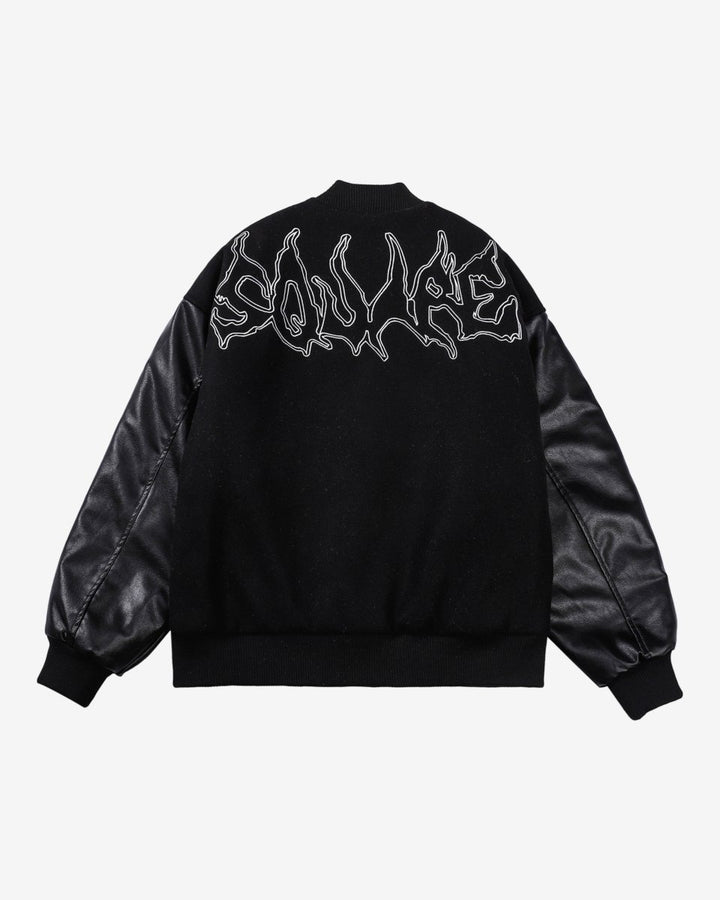 "LOYALTY" Jacket - Y - SIDE - y2k - streetwear - opium - knit - zipups