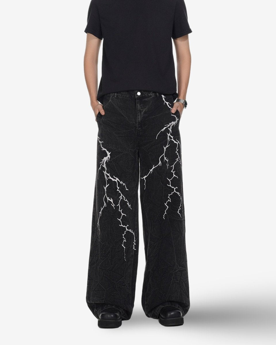 "NEMESIS" Pant - Y - SIDE - y2k - streetwear - opium - knit - zipups