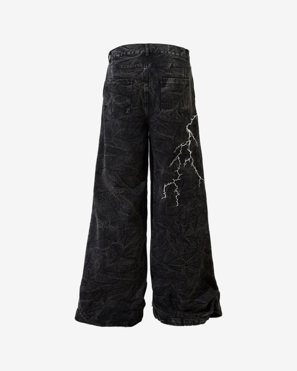 "NEMESIS" Pant - Y - SIDE - y2k - streetwear - opium - knit - zipups