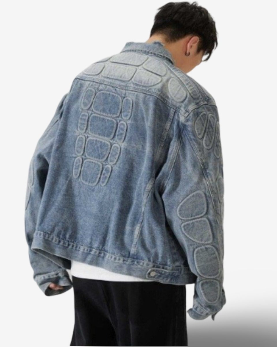 "NEPHILIM" Jacket - Y - SIDE - y2k - streetwear - opium - knit - zipups