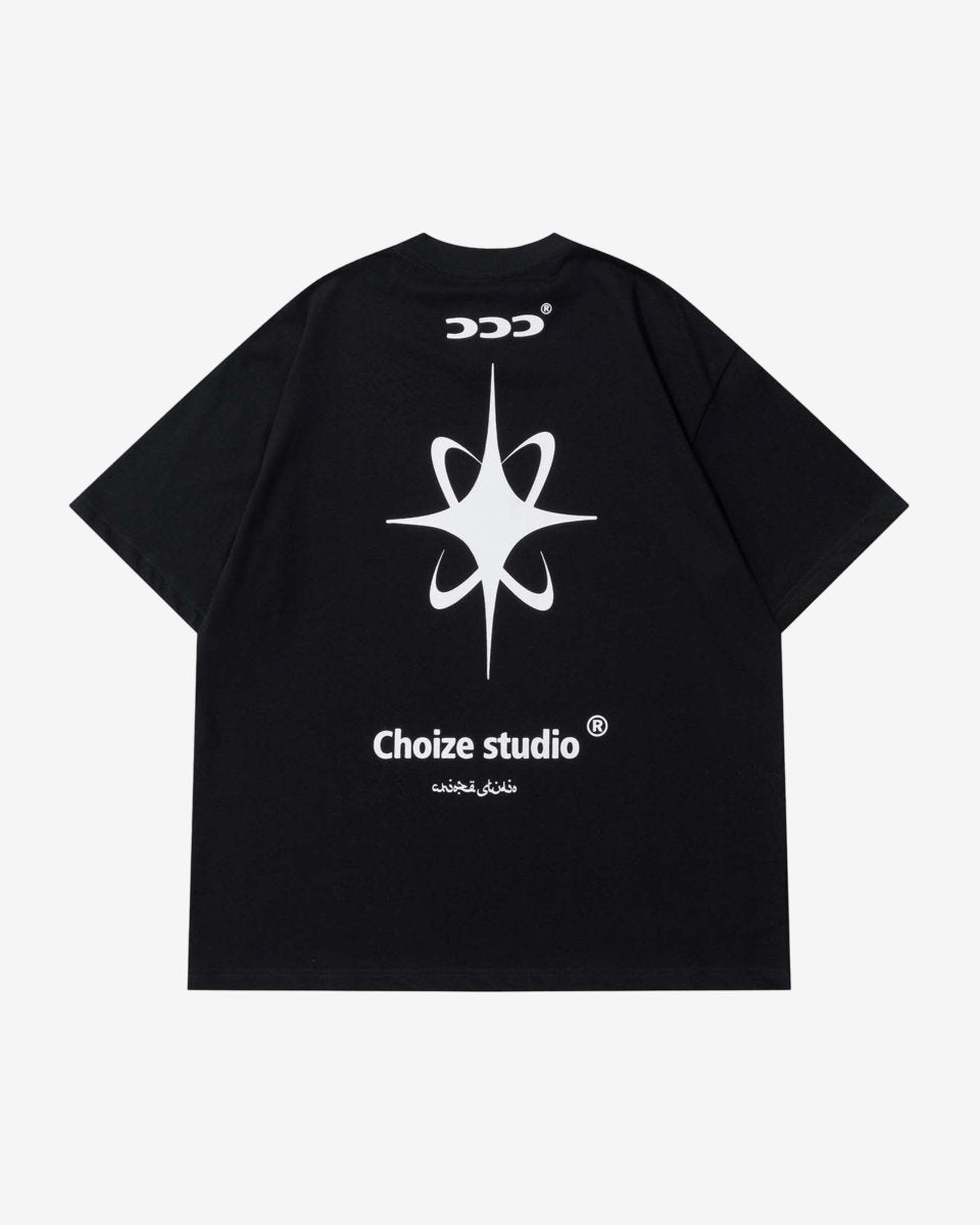 "NORTH STAR" T - Shirt - Y - SIDE - y2k - streetwear - opium - knit - zipups