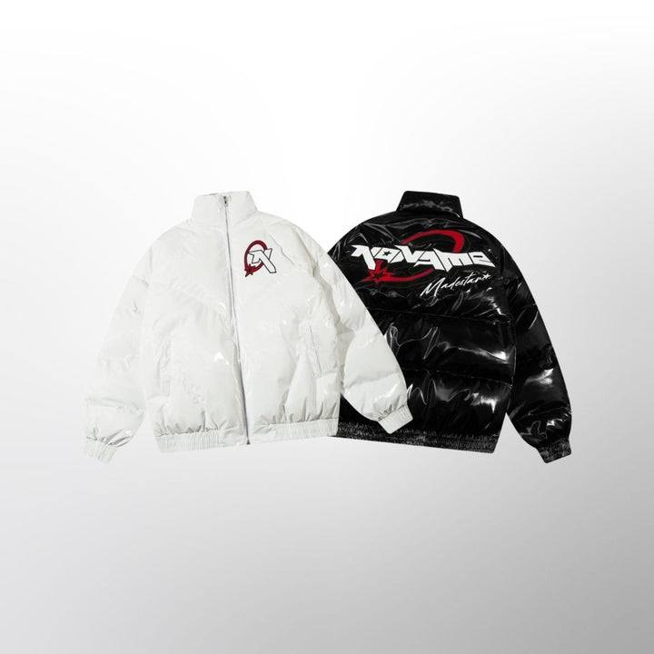 "ORION" Puffer - Y-SIDE - y2k - streetwear - opium - knit - zipups