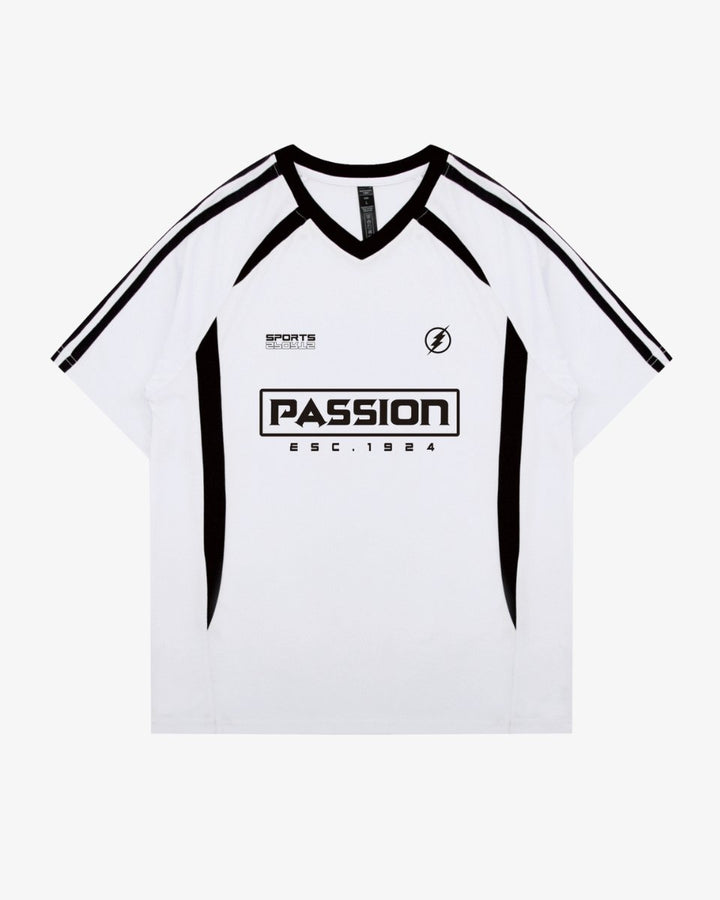 "PASSION" Jersey - Y - SIDE - y2k - streetwear - opium - knit - zipups