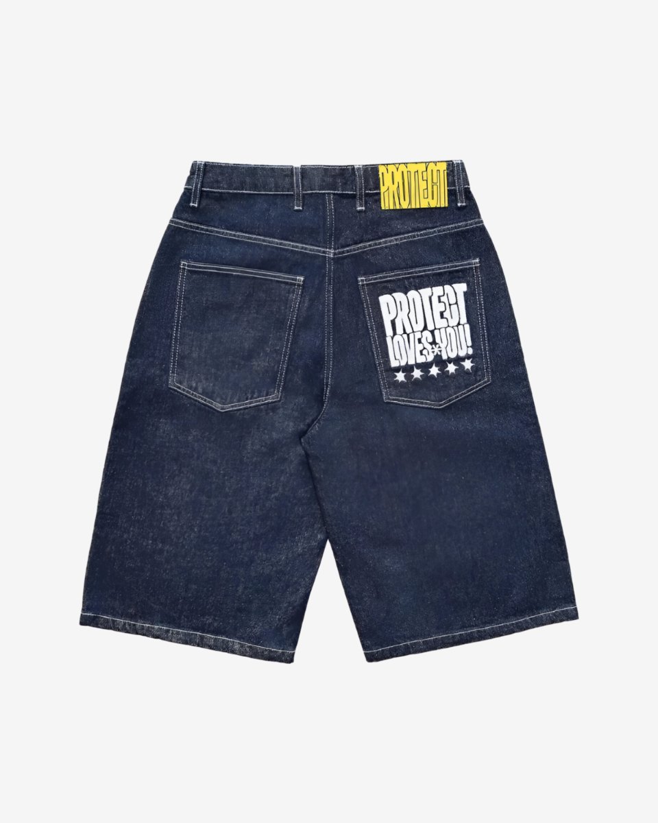 "PHILEAS" Jorts - Y - SIDE - y2k - streetwear - opium - knit - zipups