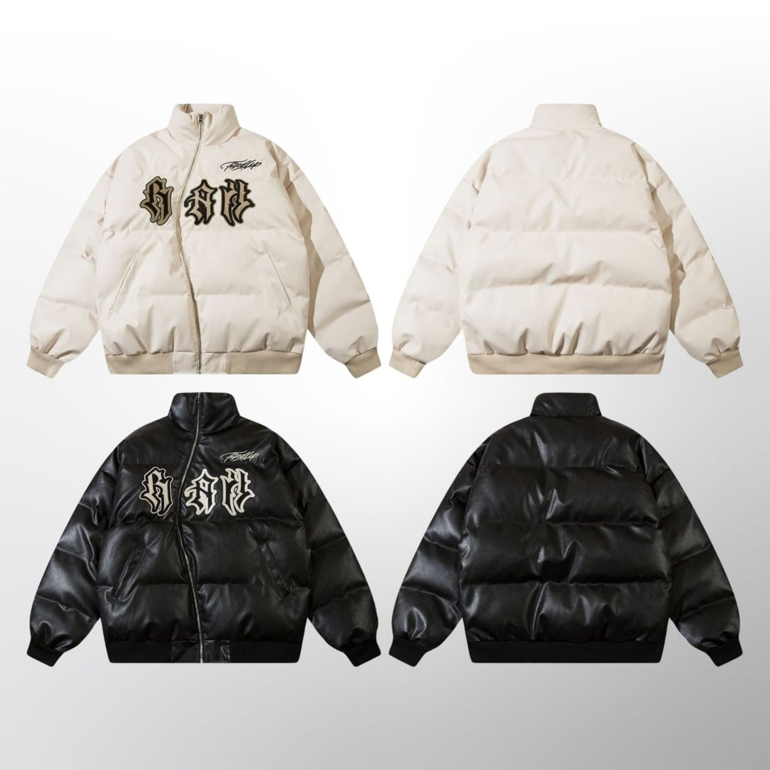 "RAW" Puffer - Y-SIDE - y2k - streetwear - opium - knit - zipups