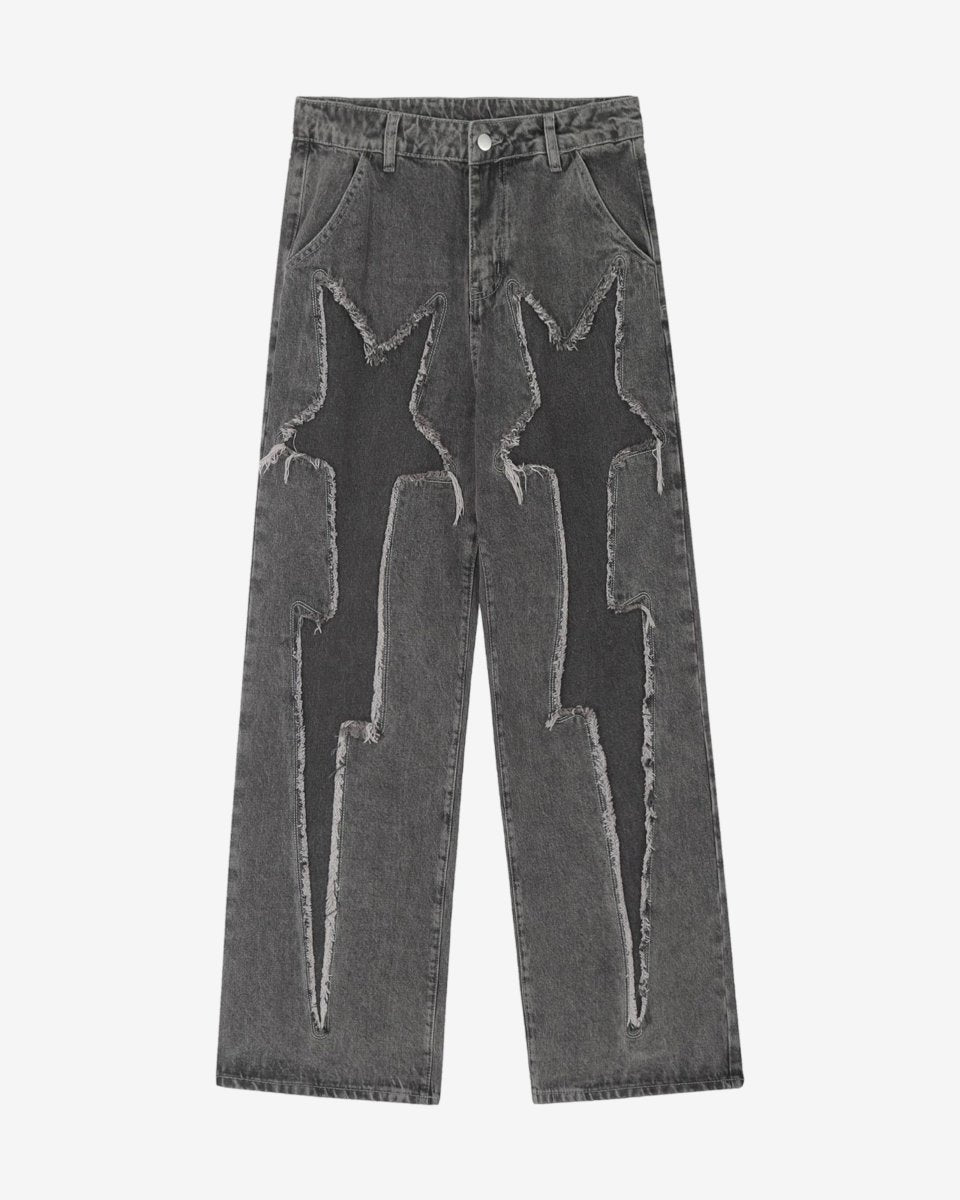 "SAHAL" Pants - Y - SIDE - y2k - streetwear - opium - knit - zipups