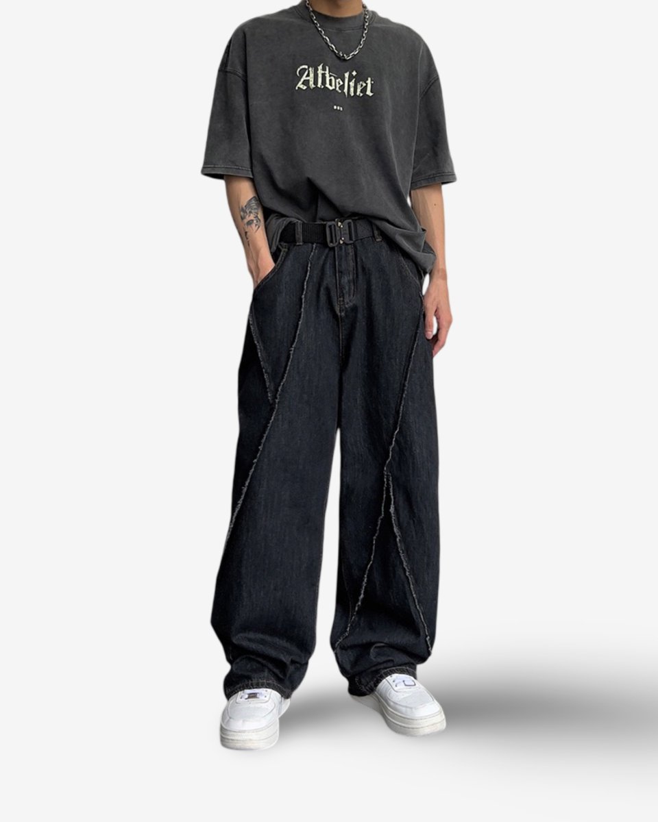 "SLIDE" Pant - Y - SIDE - y2k - streetwear - opium - knit - zipups