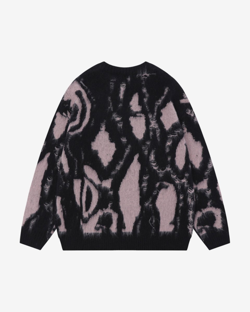 "SMEELS" Knit - Y - SIDE - y2k - streetwear - opium - knit - zipups