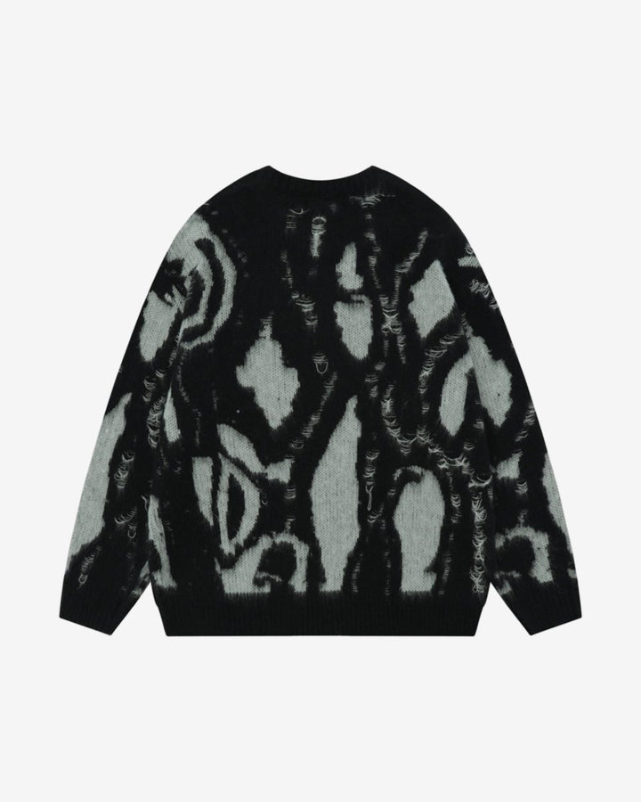 "SMEELS" Knit - Y - SIDE - y2k - streetwear - opium - knit - zipups