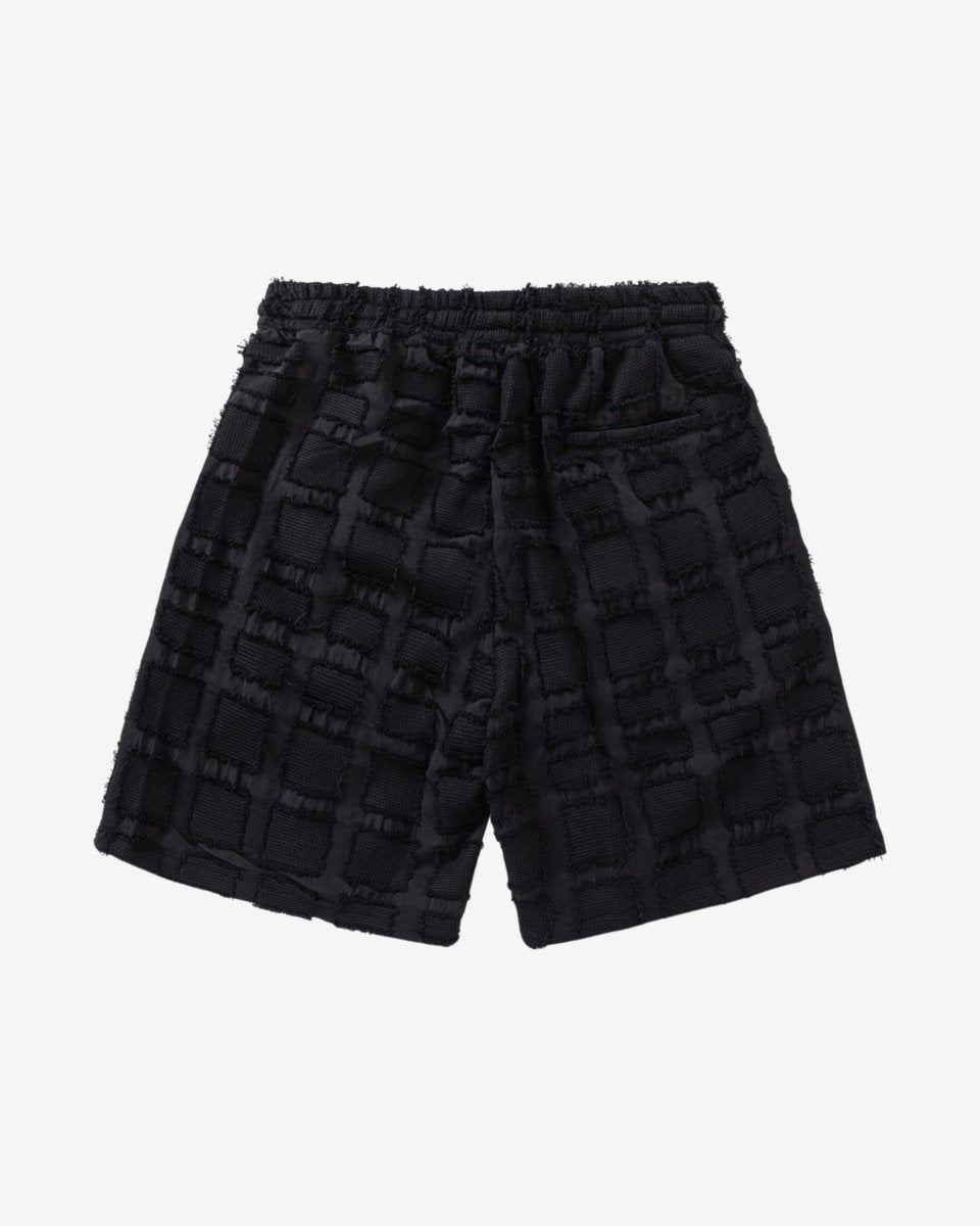 "TILES" Short - Y - SIDE - y2k - streetwear - opium - knit - zipups